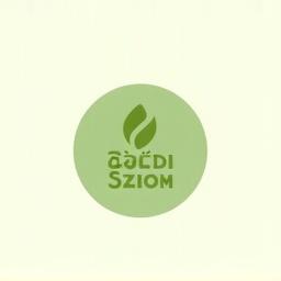 A fiktív Zöld Szirom tea márka logója